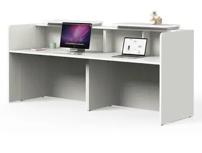 Mostrador Ofimat Recto 120X70 Acacia Niveladores