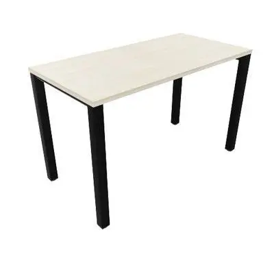 Mesa Vital Pro Vr712 120X60Cm Acacia Estruct. negra