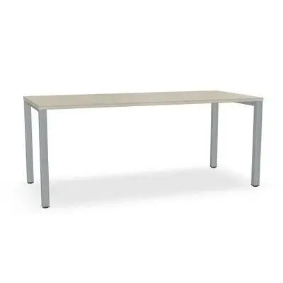 Mesa Vital-Pro Vr515 180X80 Aluminio Melamina Acacia