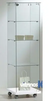 Vitrina Cristal Techo 140X40X40 cm Kloof