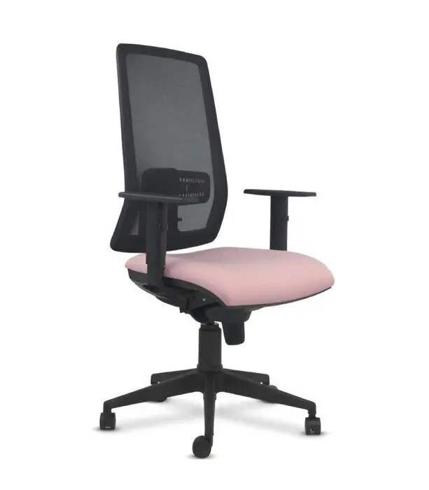 Silla Nazaret Respaldo Malla+Syncro+Brazos Alt. +Tapizado Azul Basic 169