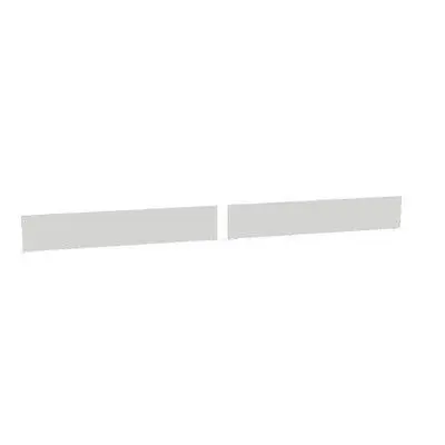 Divisoria Frontal Vital Plus 300 170Cm Melamina Blanco
