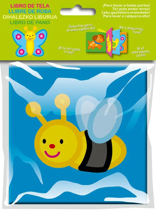 Libro Tela Abeja