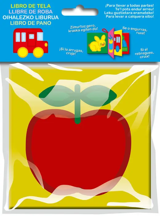 Libro Tela Manzana