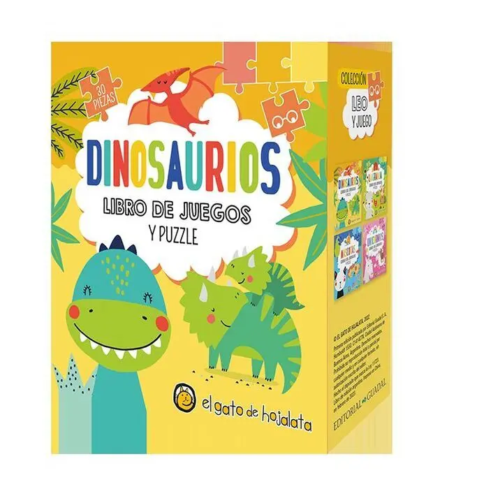 Dinosaurios (Libro+Puzzle 30 Piezas)