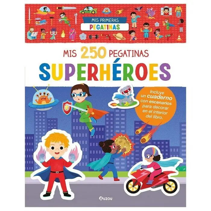 Mis 250 Pegatinas de Superheroes