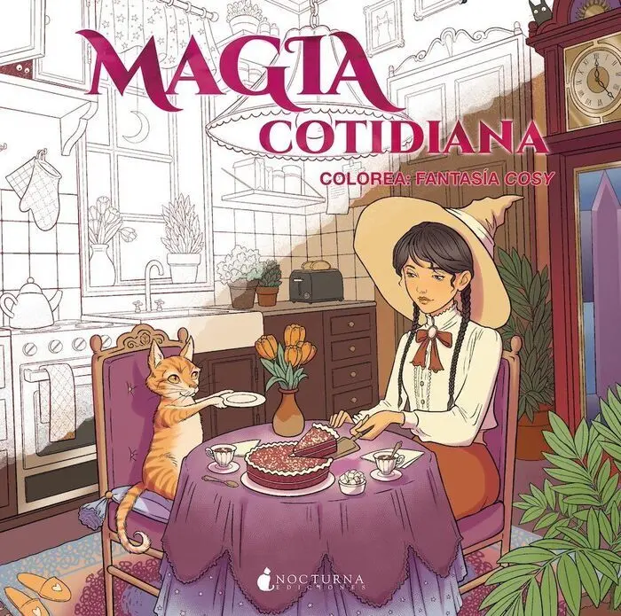 Magia Cotidiana Colorea Fantasia Cosy