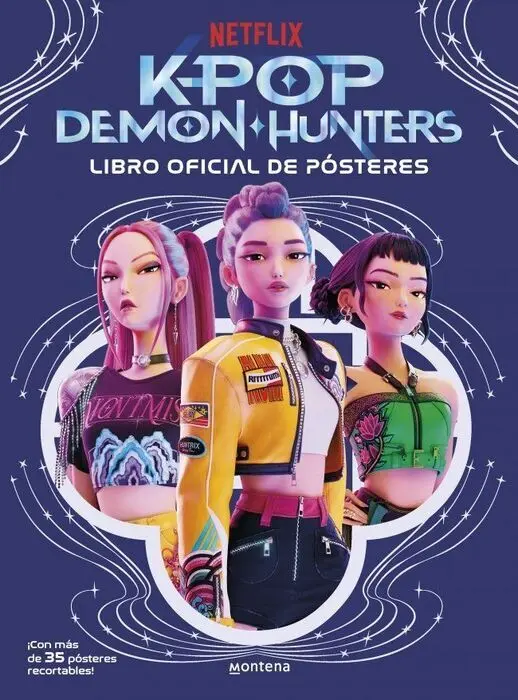 K-Pop Demon Hunters: Libro Oficial de Posters (K-Pop Demon Hunters 1)