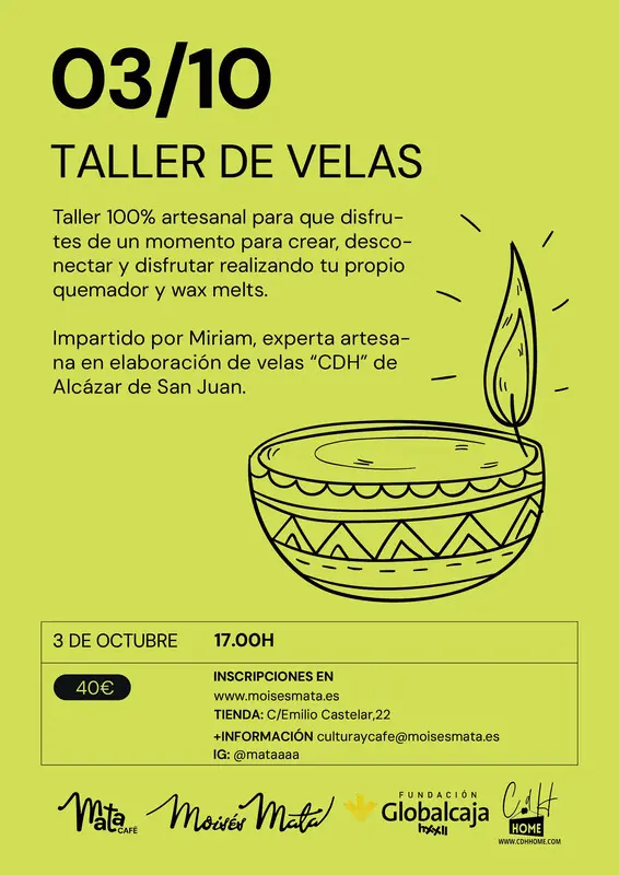 TALLER DE VELAS 